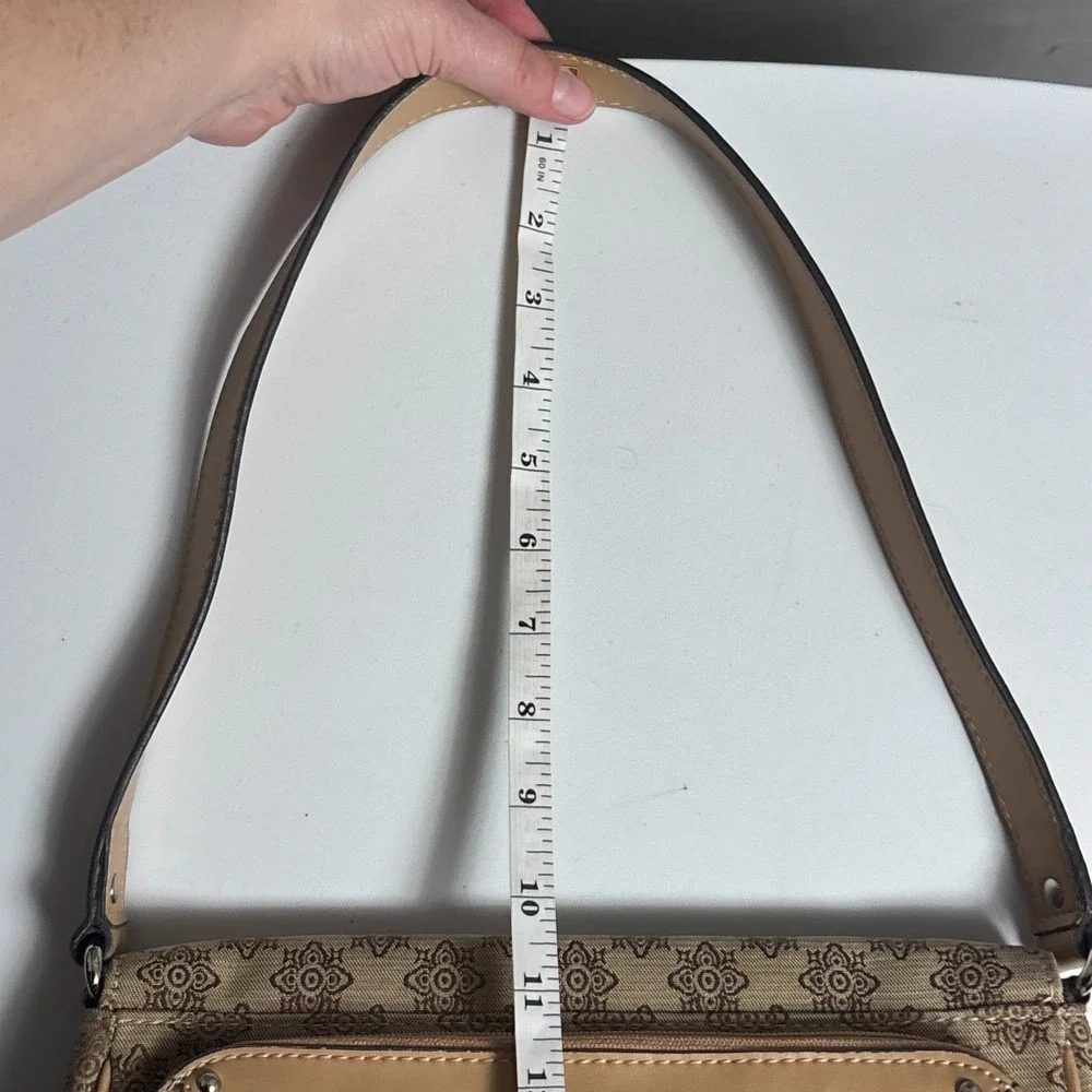 Vintage Liz & Co Baguette Brown Shoulder Bag Purse Small‎ Retro 90s y2k